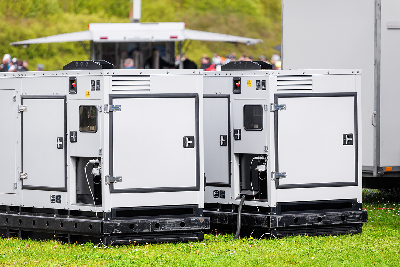 Backup generator installation