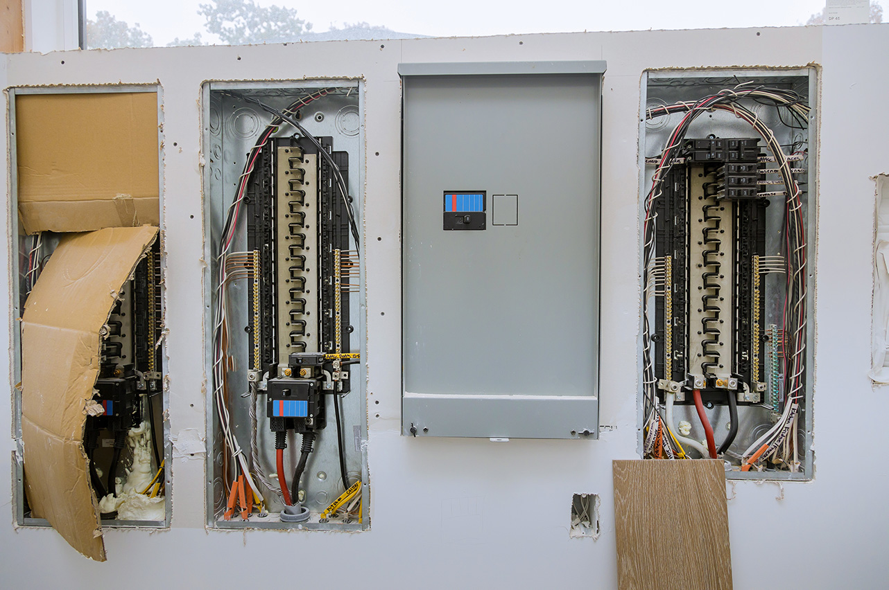 Residential electrical panel upgrade